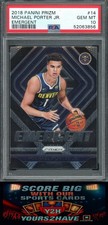 Michael Porter Jr 2018 Panini Prizm EMERGENT 14 PSA 10 RC Nuggets Brooklyn Nets