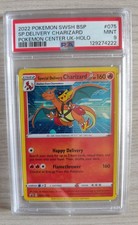 PSA 9 MINT Special Delivery Charizard Pokemon Center UK Holo SWSH075