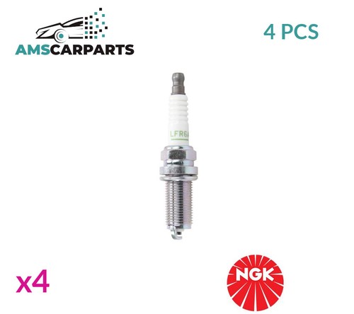 ENGINE SPARK PLUG SET PLUGS 6668 NGK 4PCS NEW OE REPLACEMENT