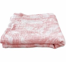 Aden  Anais Muslin Swaddle Blanket Light Pink White 40x42 Baby Essentials