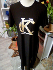 DAMEN Kleid in  Schwarz ELEGANT, Kurzarm  Abendkleid Sportlich o Freizeit Gr.4O