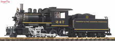 Piko D&RGW Mini Mogul No.247 Steam Locomotive 1:22.5 Scale, G Scale