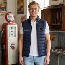 Racing Gilet, Unisex Unique Gift Idea For Peugeot Fans, Custom Motorsport Jacket