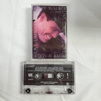 Clay Walker  Hypnotize the Moon Cassette Album 1995 Giant Records Country