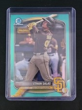 Ethan Salas #26/125  2025 Topps Bowman Chrome 1st  Teal