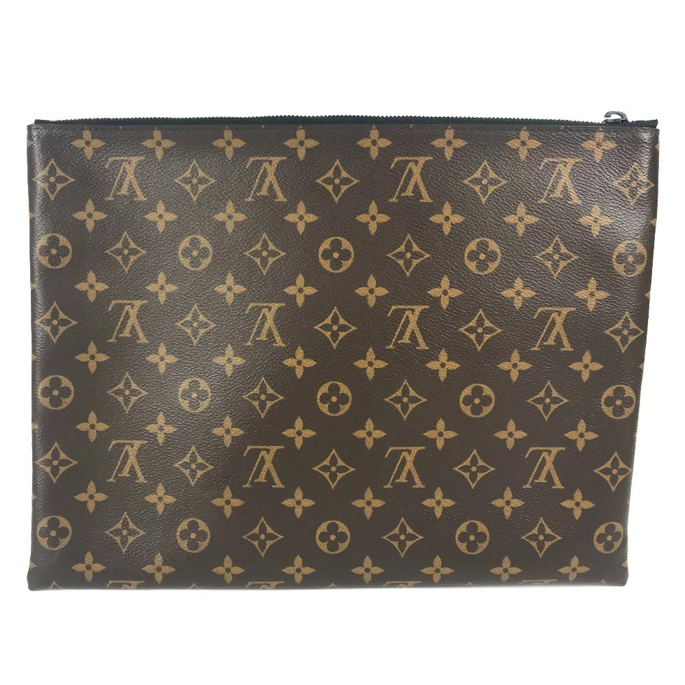 LOUIS VUITTON M44484 Monogram Solar Ray Pochette A4 Bag Second Bag Pouch Chain C