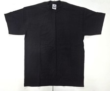 Pro Club Heavyweight Cotton Blank Black Crew Neck Short Sleeve T Shirt 2XL Tall