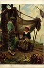 CPA Salon de Paris. A. GRANCHI TAYLOR Dans les filets (706927)