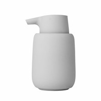 Blomus Sono Seifenspender, Micro Chip, Keramik, Kunststoff, Silikon, H 14 Cm