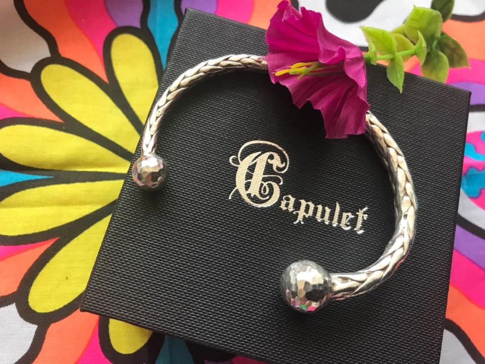 Capulet BULLET 🖤 Armreif 🖤 Armklemme Bracelet 🖤 925er Silber 🖤 Handarbeit
