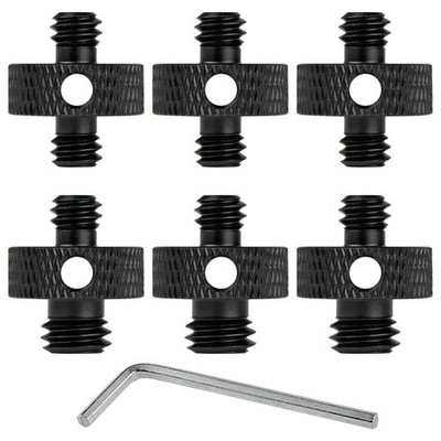 Rigych Camera Mount Screw 1/4'' Male to 1/4'' Male & 1/4'' to 3/8'' Tripod Screw ...