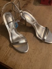 Primark Gold Strappy  Heels Size 6