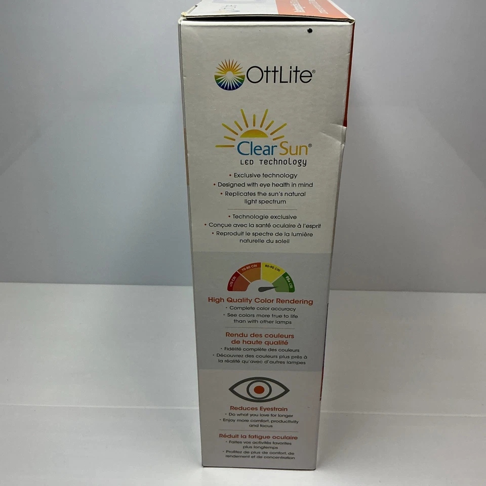 Lámpara de luz LED recargable Ottlite nueva en caja envío gratuito Foto 3 de 4