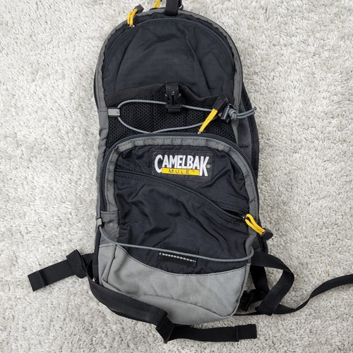 Camelback Mule Hydration Backpack No Bladder Black Hiking Camping Vintage VTG - Picture 2 of 6