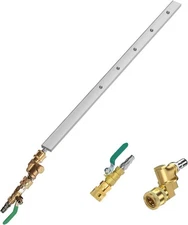 Portable Radiator Cleaning Wand – 31.5" Flush Tool with Tips & Quick Couplers