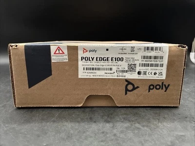 POLY EDGE E100 IP TISCHTELEFON 82M86AA - Bild 1 von 4