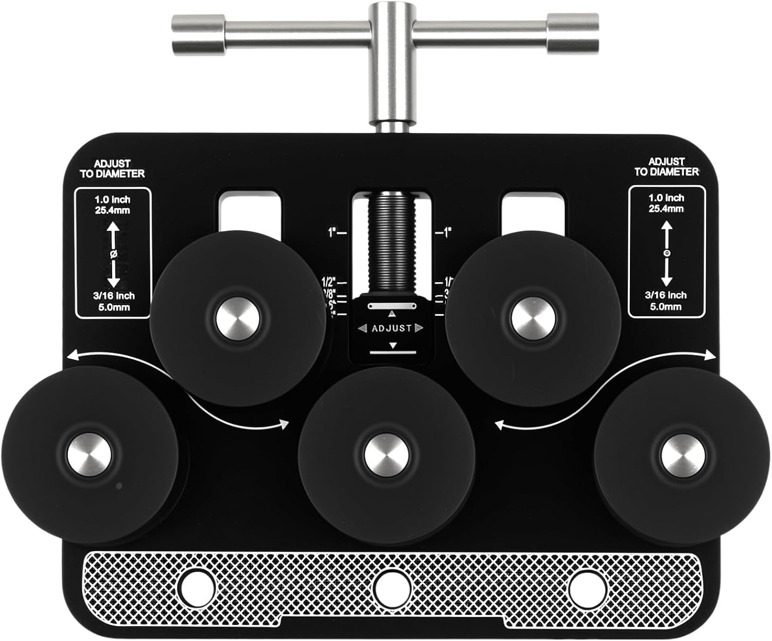 Multi-Purpose Tube Straightening Tool | Multi-Material Compatibility (3/16"–1.0"