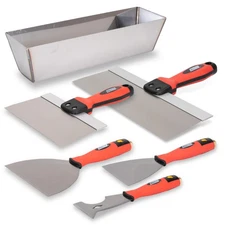 WAL-BOARD TOOLS Drywall Finishing Hand Tool Kit, Mud Pan, Taping , DTKFNSH1