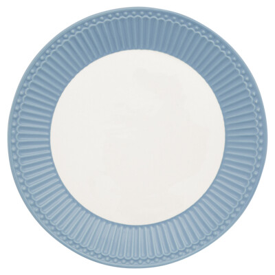Greengate Teller ALICE Blau 23 cm Kuchenteller Everyday Geschirr SKY BLUE