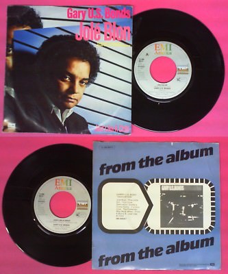 LP 45 7'' GARY U.S. BONDS Jole'blon Just like a child 1981 Holland no CD MC DVD
