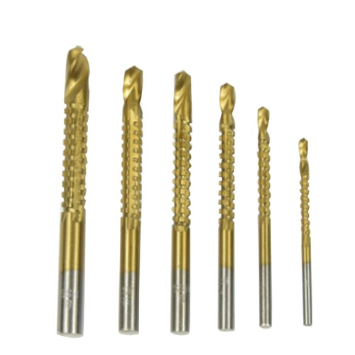 6 Pcs Highspeed Steel Drill Bits Woodworking Tools Masonry eBay