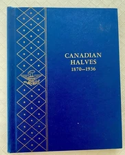 Whitman Canadian Halves 1870-1936 Book#9508  ( NEW old stock )
