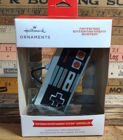 Hallmark Christmas tree Ornament Nintendo NES Controller System New in box 