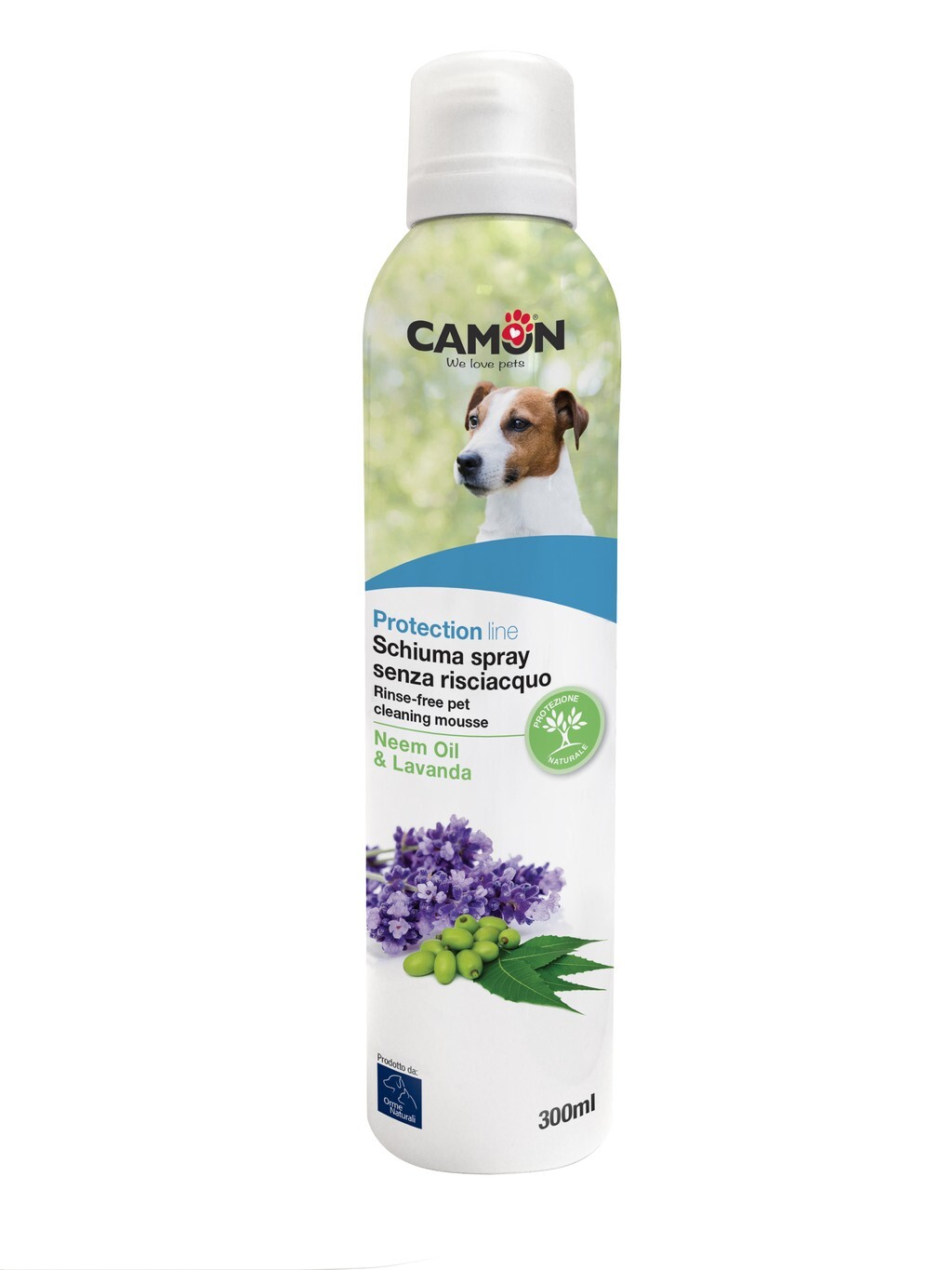Schiuma Spray Senza Risciacquo al Neem e Lavanda - 300ML