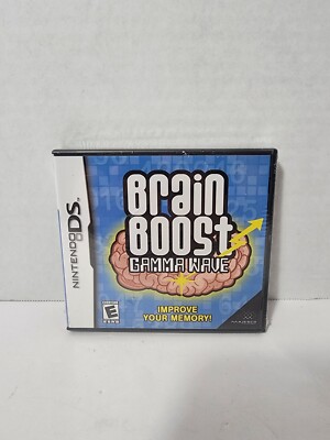 Brain Boost: Gamma Wave (Nintendo DS, 2006) BRAND NEW, SEALED