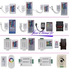 RF IR LED Remote Controller Amplifiers Dimmer for RGB 3528 5050 LED Strip Light