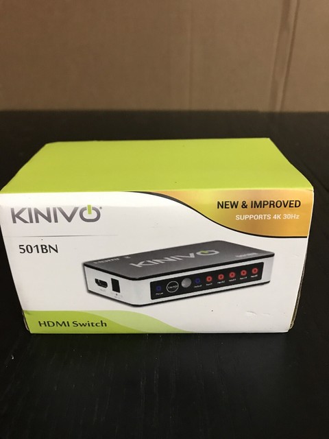 Kinivo 501BN 5 Port High Speed HDMI Switch for sale online | eBay
