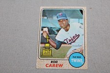 1968 Topps  Baseball Card Complete Finish Fill Your List Set U-Pick