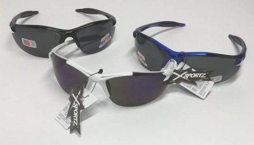 New With Tags Xsportz Polarized Wrap Sunglasses XS93.Multiple Colors Available. - Picture 2 of 12