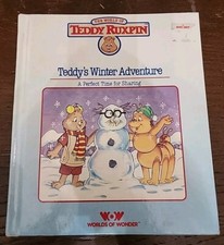TEDDY RUXPIN SIGN OF A FRIEND BOOK