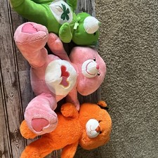 3 Teddy Bear Lot Build A Bear Care Bear Etc
