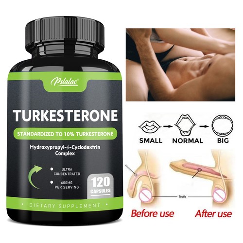 Turkesterone - Testosterone Booster, Energy, Enhanced Absorption, Muscle Builder