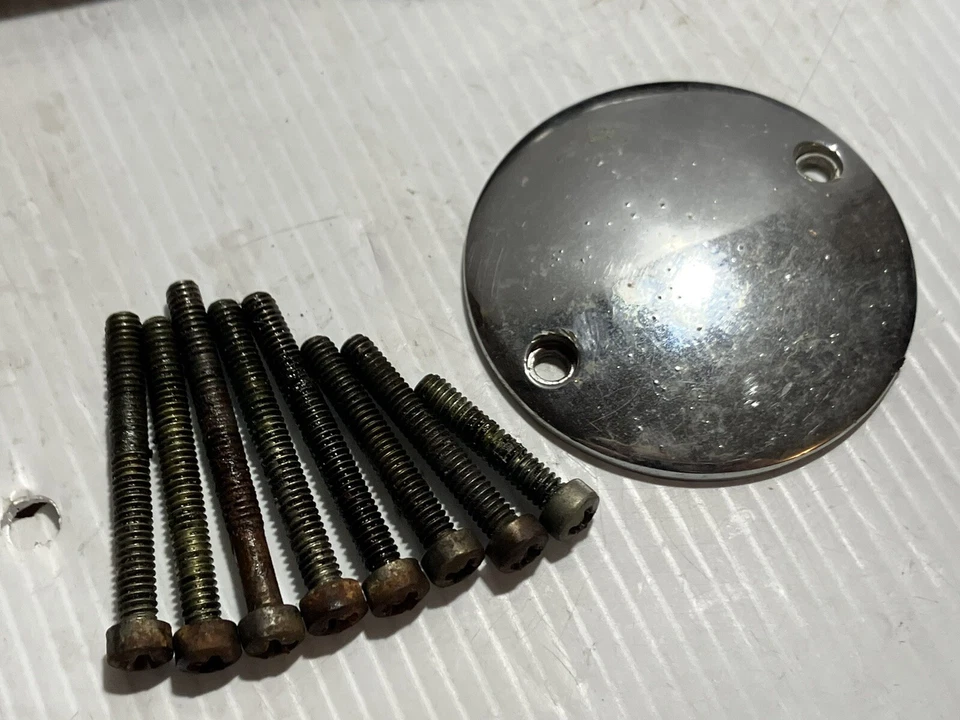 1979 Harley Davidson Sportster 1000 Side Cover 79-25202 (OEM) Foto 3 de 4