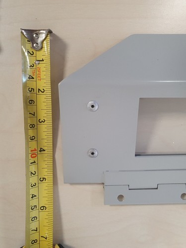 CNC Machine Steel Ticket Flap 51cm By 15cm - Photo 2/4