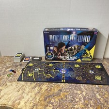DOCTOR WHO THE TIME WARS FAMILY BOARD GAME FLIP-BOARD 100%