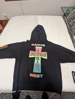 Kanye West Yeezy AWGE for Jesus Is King Cross Hoodie Size Large | eBay