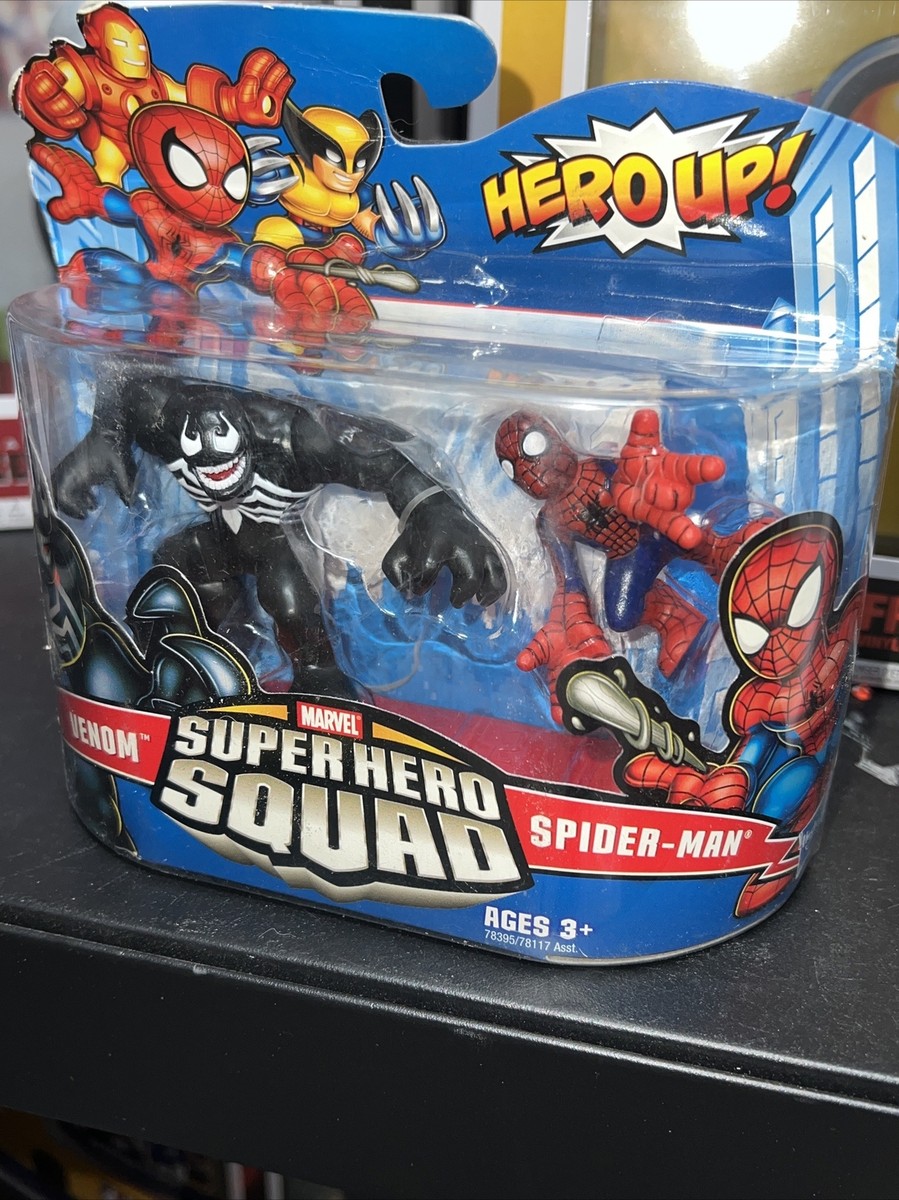 SpiderMan venom Marvel Super hero Squad Hasbro Series 7 Mini 3