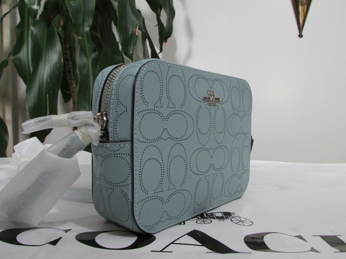 NWT Coach Signature Leather Mini Camera Crossbody Bag 2403 NWT Coach Signature Leather Mini Camera Crossbody Bag 2403