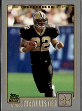 2001 Topps #353 Deuce McAllister RC