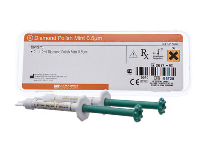 ULTRADENT 5540 DIAMOND POLISHING PASTE MINT 2 X 1.2ML