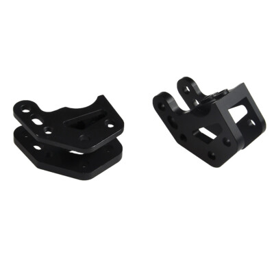 Supporto Ammortizzatori Alluminio Nero Torre Ammortizzatore Anteriore Jazrider In Alluminio – Per Axial SCX10 II, Scala 1:10, Nero Ricambi Axial SCX10 - Foto 2