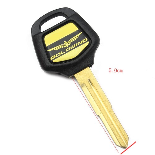 1PC Ungeschnittene Klinge Schlüssel Rohling For Honda Goldwing GL 1800 GL 1500 - Picture 2 of 4