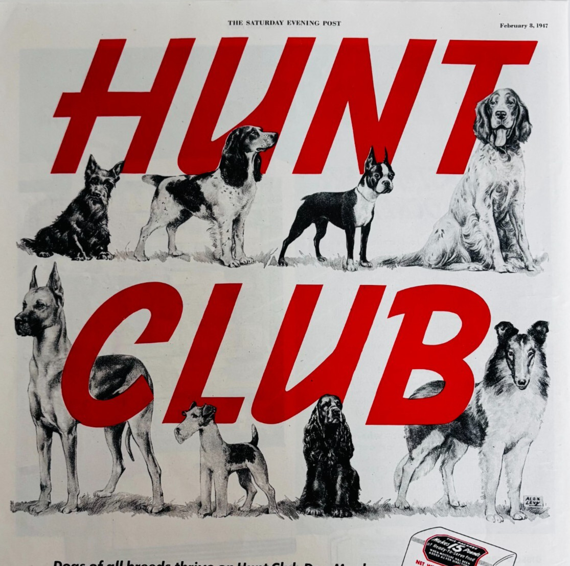 Advertisement Vintage Pet Foods Supply Dwww9