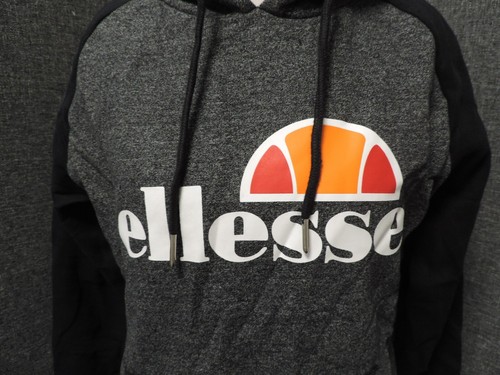 Ellesse Roberta Hooded Sweatshirt Grey UK 10 RRP £45 Ln042 BB 11 - Picture 3 of 6