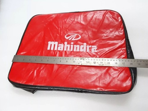 Fit For Mahindra Tractor Red Colour Bottom And Rear Seat Cover #23A14 - Picture 3 of 6