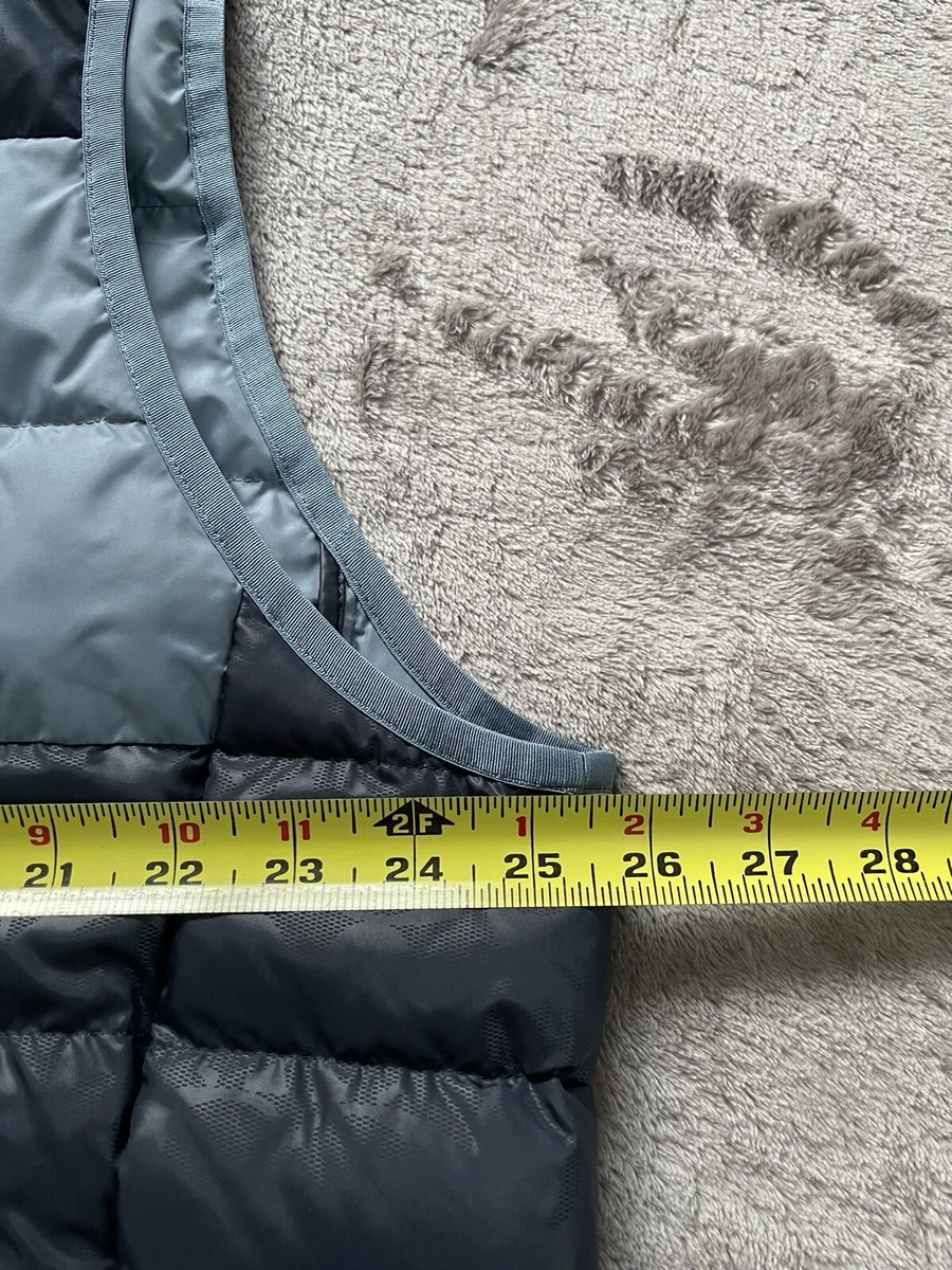 Coach Lightweight Down Vest India Blue Fall Winter Ski Men's Size